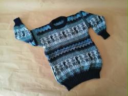KIDS SWEATER WITH LLAMA DESIGN- 6PACK
